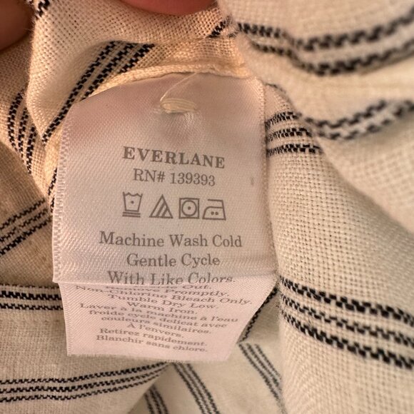 Everlane Linen Short-Sleeve Notch Shirt - Picture 7 of 9